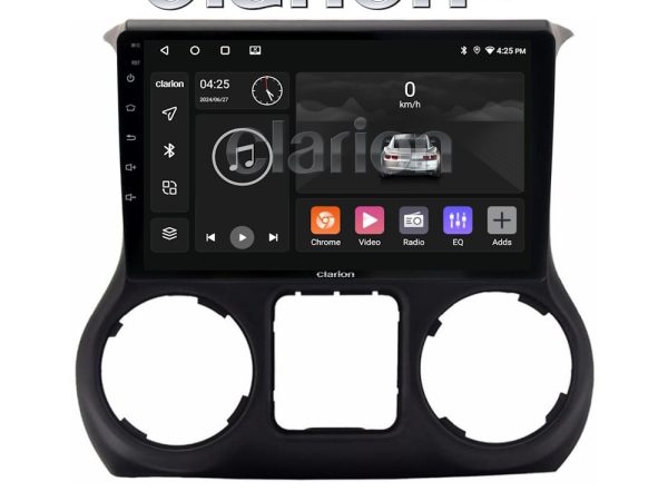CLARION GL72745B Οθόνη OEM Multimedia Αυτοκινήτου για Jeep Wrangler 2011 > 2017 (CarPlay/AndroidAuto/BT/GPS/WIFI/GPRS)