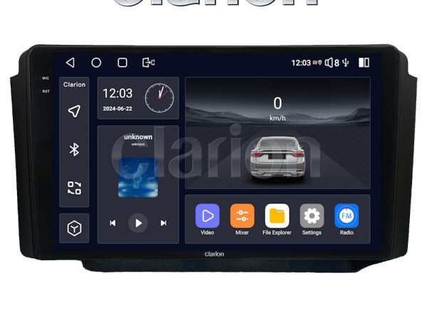 CLARION GL74013 Οθόνη OEM Multimedia Αυτοκινήτου για Ssangyong Rexton 2002>2006(CarPlay/AndroidAuto/BT/GPS/WIFI/GPRS)