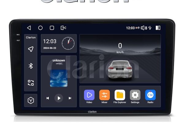 CLARION GL74019 Οθόνη OEM Multimedia Αυτοκινήτου για Opel AstraH, CorsaD, Suzuki Ignis (CarPlay/AndroidAuto/BT/GPS/WIFI/GPRS)