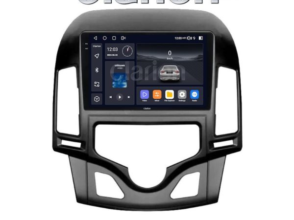 CLARION GL74043CL Οθόνη OEM Multimedia Αυτοκινήτου για HYUNDAI i30 2007-2012  (CarPlay/AndroidAuto/BT/GPS/WIFI/GPRS)