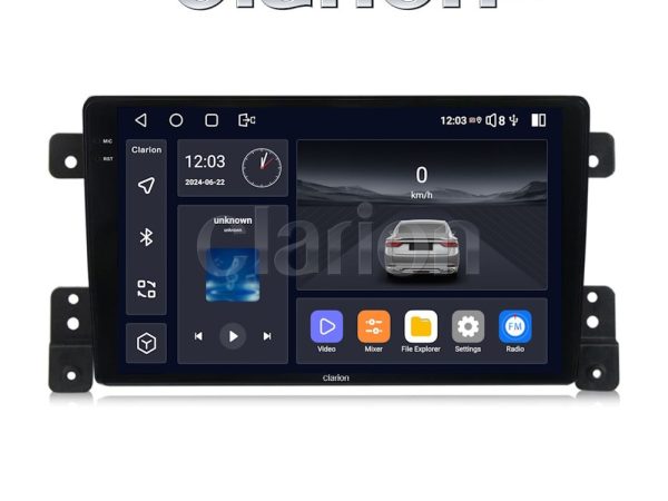 CLARION GL74053 Οθόνη OEM Multimedia Αυτοκινήτου για SUZUKI G.VITARA 2005>2015 (CarPlay/AndroidAuto/BT/GPS/WIFI/GPRS)