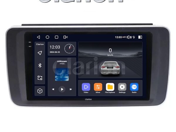 CLARION GL74073 Οθόνη OEM Multimedia Αυτοκινήτου για Nissan Leaf 2018 > (CarPlay/AndroidAuto/BT/GPS/WIFI/GPRS)