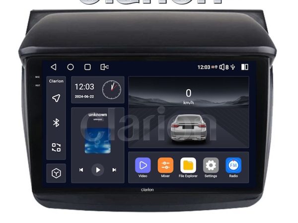 CLARION GL74094 Οθόνη OEM Multimedia Αυτοκινήτου για MITSUBISHI L200 2006 > 2014 (CarPlay/AndroidAuto/BT/GPS/WIFI/GPRS)