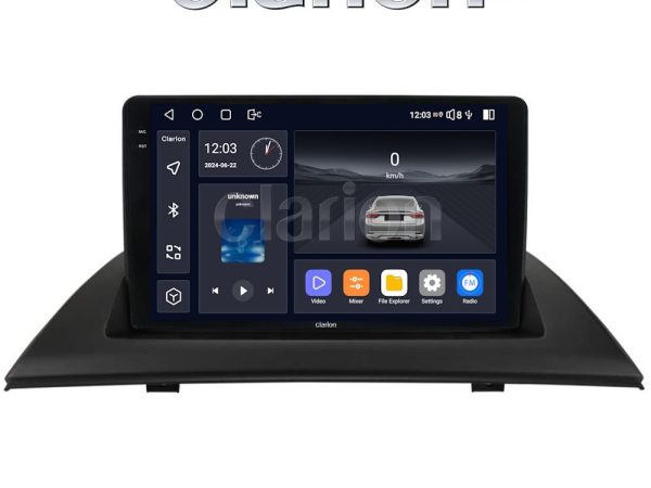 CLARION GL74103 Οθόνη OEM Multimedia Αυτοκινήτου για BMW X3 2003 > 2010 (CarPlay/AndroidAuto/BT/GPS/WIFI/GPRS)