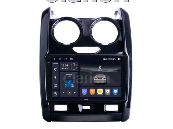 CLARION GL74158 Οθόνη OEM Multimedia Αυτοκινήτου για DACIA DUSTER 2013>2019 (CarPlay/AndroidAuto/BT/GPS/WIFI/GPRS)