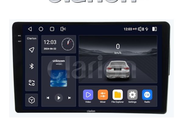CLARION GL74171S Οθόνη OEM Multimedia Αυτοκινήτου για Mercedes C class (W203) 1999-2004 (CarPlay/AndroidAuto/BT/GPS/WIFI/GPRS)