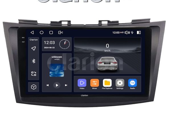 CLARION GL74179 Οθόνη OEM Multimedia Αυτοκινήτου για SUZUKI SWIFT 2011>2016 (CarPlay/AndroidAuto/BT/GPS/WIFI/GPRS)