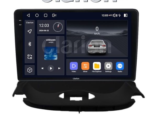 CLARION GL74206UP Οθόνη OEM Multimedia Αυτοκινήτου για Peugeot 206 2002 > 2006 (CarPlay/AndroidAuto/BT/GPS/WIFI/GPRS)
