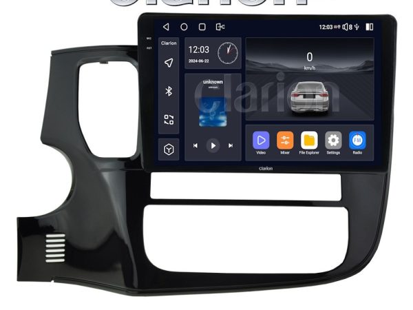 CLARION GL74231 Οθόνη OEM Multimedia Αυτοκινήτου για MITSUBISHI OUTLANDER  2013> (CarPlay/AndroidAuto/BT/GPS/WIFI/GPRS)