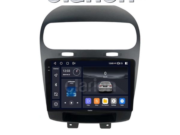 CLARION GL74261 Οθόνη OEM Multimedia Αυτοκινήτου για Fiat Freemont 2008> (CarPlay/AndroidAuto/BT/GPS/WIFI/GPRS)
