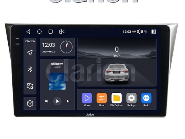 CLARION GL74271 Οθόνη OEM Multimedia Αυτοκινήτου για Subaru Impreza 2000 > 2007 (CarPlay/AndroidAuto/BT/GPS/WIFI/GPRS)