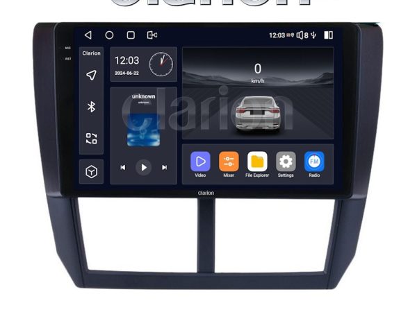 CLARION GL74272 Οθόνη OEM Multimedia Αυτοκινήτου για SUBARU IMPREZA-FORESTER 2009>2012 (CarPlay/AndroidAuto/BT/GPS/WIFI/GPRS)