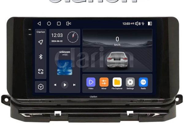 CLARION GL74280 Οθόνη OEM Multimedia Αυτοκινήτου για Skoda Octavia 2021> (CarPlay/AndroidAuto/BT/GPS/WIFI/GPRS)