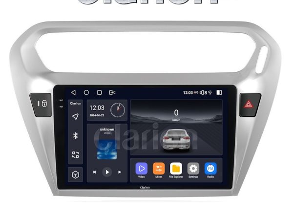 CLARION GL74294 Οθόνη OEM Multimedia Αυτοκινήτου για Citroen Elyse '13> Peugeot 301 '13> (CarPlay/AndroidAuto/BT/GPS/WIFI/GPRS)