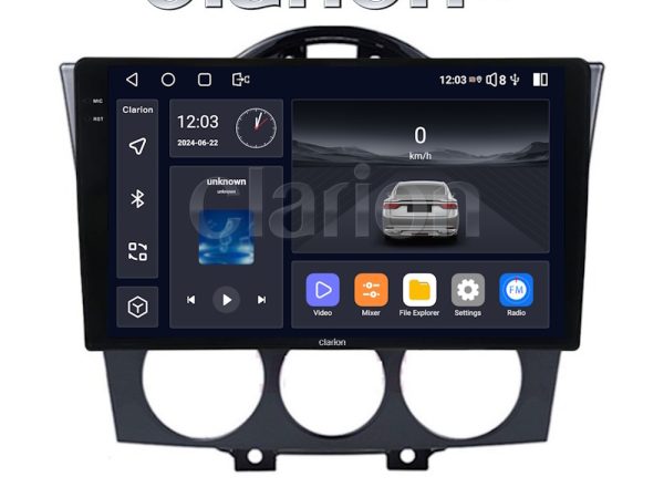 CLARION GL74304 Οθόνη OEM Multimedia Αυτοκινήτου για ΠΡΟΣΟΧΗ!!! ΜΕΤΑ ΤΗΝ ΤΟΠΟΘΕΤΗΣΗ Η ΟΘΟΝΗ ΘΑ ΕΞΕΧΕΙ ΑΠO ΤΟ ΤΑΜΠΛΟ 2cmMazda RX8 2001 > 2008 (CarPlay/AndroidAuto/BT/GPS/WIFI/GPRS)