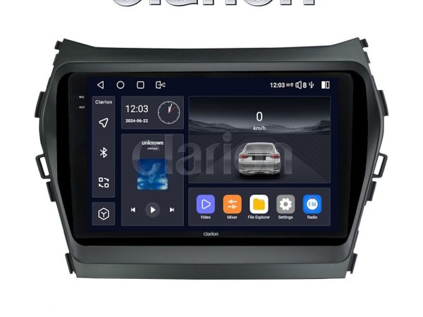 CLARION GL74309 Οθόνη OEM Multimedia Αυτοκινήτου για HY SANTA FE 2013 > 2017
HY IX45 (CarPlay/AndroidAuto/BT/GPS/WIFI/GPRS)