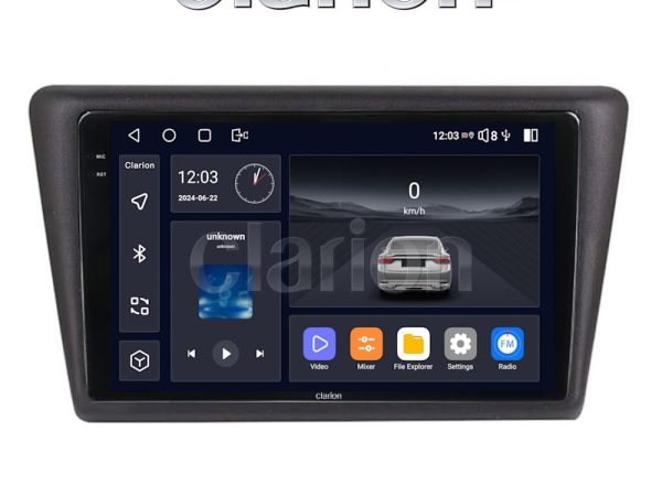 CLARION GL74327 Οθόνη OEM Multimedia Αυτοκινήτου για Skoda Rapid Spaceback 2014 > (CarPlay/AndroidAuto/BT/GPS/WIFI/GPRS)
