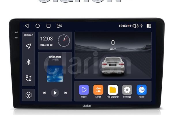 CLARION GL74331 Οθόνη OEM Multimedia Αυτοκινήτου για CITROEN BERLINGO - PEUGEOT PARTNER 2008>2018  (CarPlay/AndroidAuto/BT/GPS/WIFI/GPRS)