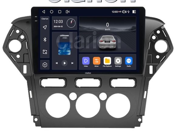 CLARION GL74368 Οθόνη OEM Multimedia Αυτοκινήτου για FORD MONDEO 2010 > 2013 (CarPlay/AndroidAuto/BT/GPS/WIFI/GPRS)