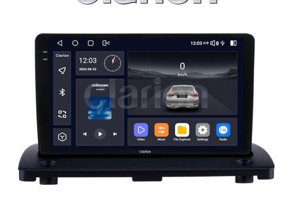 CLARION GL74385 Οθόνη OEM Multimedia Αυτοκινήτου για VOLVO XC90 2002 > 2014 (CarPlay/AndroidAuto/BT/GPS/WIFI/GPRS)