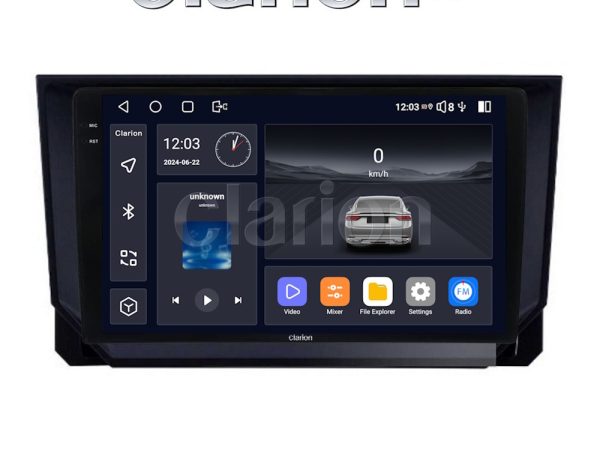 CLARION GL74391 Οθόνη OEM Multimedia Αυτοκινήτου για Mazda CX9 2006 > 2013 (CarPlay/AndroidAuto/BT/GPS/WIFI/GPRS)