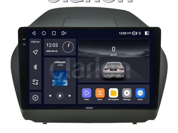 CLARION GL74414 Οθόνη OEM Multimedia Αυτοκινήτου για HYUNDAI IX35 2009>2015  (CarPlay/AndroidAuto/BT/GPS/WIFI/GPRS)