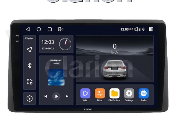 CLARION GL74434 Οθόνη OEM Multimedia Αυτοκινήτου για DACIA DUSTER 2019> (CarPlay/AndroidAuto/BT/GPS/WIFI/GPRS)