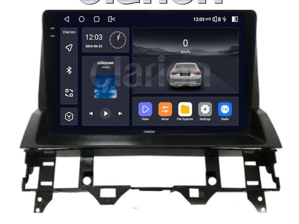 CLARION GL74437 Οθόνη OEM Multimedia Αυτοκινήτου για MAZDA 6 2002 > 2005 (CarPlay/AndroidAuto/BT/GPS/WIFI/GPRS)