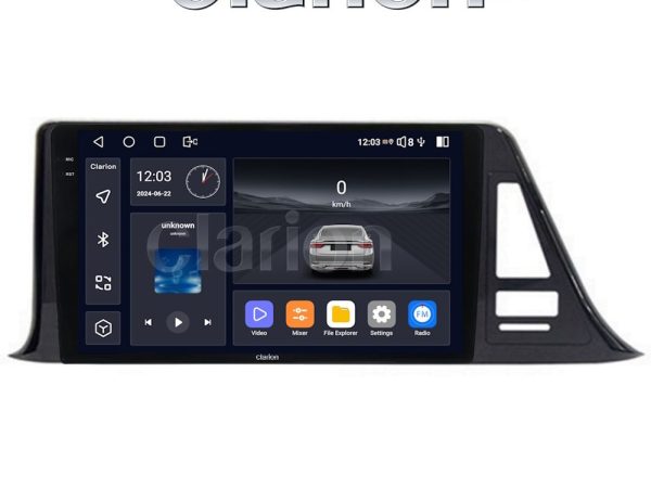 CLARION GL74445 Οθόνη OEM Multimedia Αυτοκινήτου για Toyota CH-R 2017 > (CarPlay/AndroidAuto/BT/GPS/WIFI/GPRS)