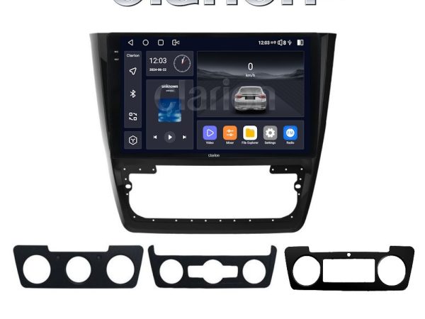 CLARION GL74482 Οθόνη OEM Multimedia Αυτοκινήτου για SKODA  YETI 2014> (CarPlay/AndroidAuto/BT/GPS/WIFI/GPRS)