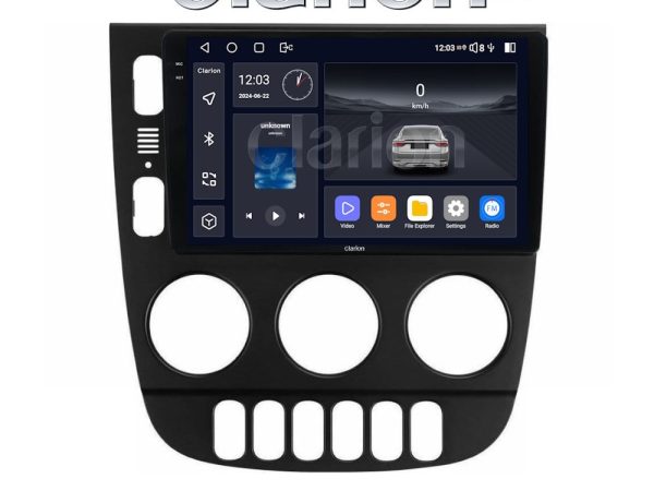 CLARION GL74505 Οθόνη OEM Multimedia Αυτοκινήτου για Mercedes ML 1998 > 2005 (CarPlay/AndroidAuto/BT/GPS/WIFI/GPRS)