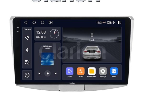 CLARION GL74531 Οθόνη OEM Multimedia Αυτοκινήτου για VW Passat 2010 > 2016 (CarPlay/AndroidAuto/BT/GPS/WIFI/GPRS)