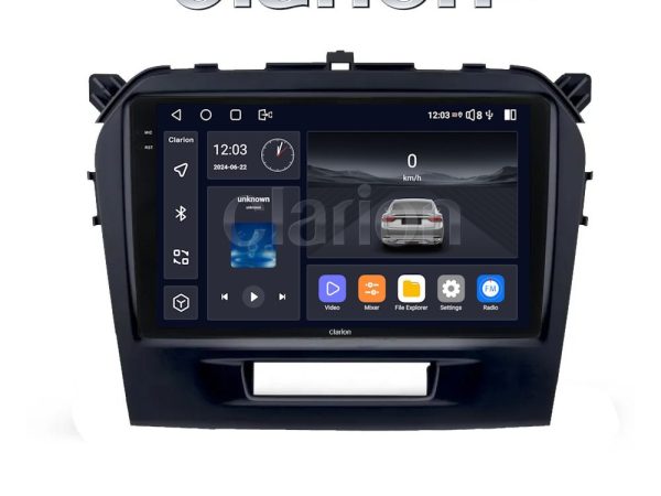 CLARION GL74571 Οθόνη OEM Multimedia Αυτοκινήτου για SUZUKI VITARA & BREZZA 2016> (CarPlay/AndroidAuto/BT/GPS/WIFI/GPRS)