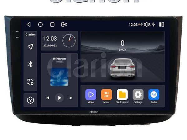CLARION GL74667 Οθόνη OEM Multimedia Αυτοκινήτου για Mercedes Vito 2003 > 2015 (CarPlay/AndroidAuto/BT/GPS/WIFI/GPRS)