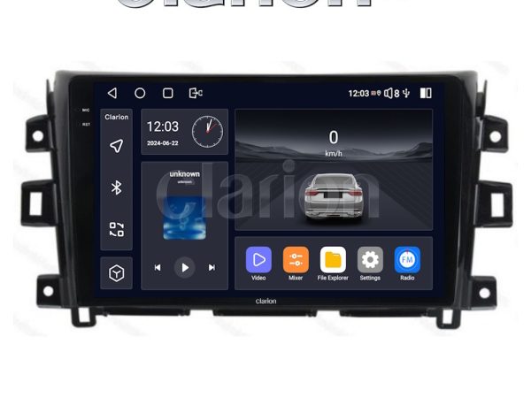 CLARION GL74716 Οθόνη OEM Multimedia Αυτοκινήτου για Nissan Navara D23 2016>   (CarPlay/AndroidAuto/BT/GPS/WIFI/GPRS)