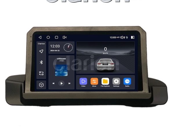 CLARION GL74895 Οθόνη OEM Multimedia Αυτοκινήτου για BMW 3 series (E90-91-92) 2005-2012 (CarPlay/AndroidAuto/BT/GPS/WIFI/GPRS)