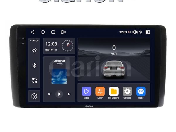 CLARION GL75070 Οθόνη OEM Multimedia Αυτοκινήτου για Nissan Leaf 2009 > 2017 (CarPlay/AndroidAuto/BT/GPS/WIFI/GPRS)