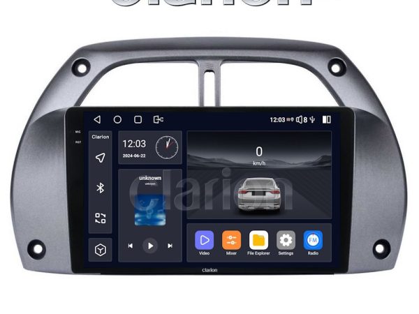 CLARION GL75071 Οθόνη OEM Multimedia Αυτοκινήτου για Toyota Rav 4 2001 > 2006 (CarPlay/AndroidAuto/BT/GPS/WIFI/GPRS)
