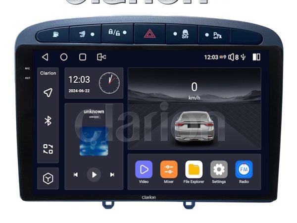 CLARION GL75083S Οθόνη OEM Multimedia Αυτοκινήτου για 0 (CarPlay/AndroidAuto/BT/GPS/WIFI/GPRS)