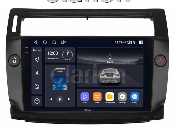 CLARION GL75088B Οθόνη OEM Multimedia Αυτοκινήτου για 0 (CarPlay/AndroidAuto/BT/GPS/WIFI/GPRS)