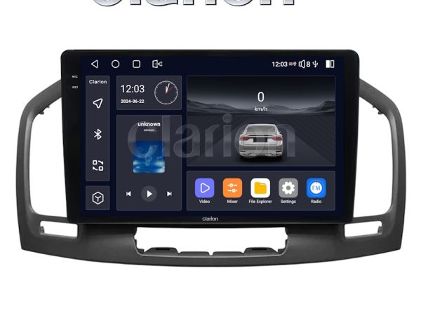 CLARION GL75114 Οθόνη OEM Multimedia Αυτοκινήτου για OPEL INSIGNIA 2007-2013 (CarPlay/AndroidAuto/BT/GPS/WIFI/GPRS)