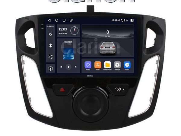 CLARION GL75150 Οθόνη OEM Multimedia Αυτοκινήτου για FORD FOCUS 2015>2018 (CarPlay/AndroidAuto/BT/GPS/WIFI/GPRS)