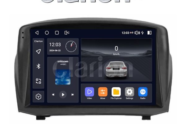 CLARION GL75152B Οθόνη OEM Multimedia Αυτοκινήτου για FORD FIESTA 2009>2017 (CarPlay/AndroidAuto/BT/GPS/WIFI/GPRS)