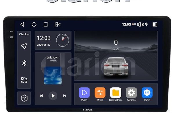CLARION GL75157 Οθόνη OEM Multimedia Αυτοκινήτου για DACIA DUSTER 2013>2019  (CarPlay/AndroidAuto/BT/GPS/WIFI/GPRS)