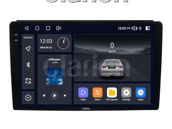 CLARION GL75193 Οθόνη OEM Multimedia Αυτοκινήτου για DUCATO, BOXER, JUMBER  (CarPlay/AndroidAuto/BT/GPS/WIFI/GPRS)