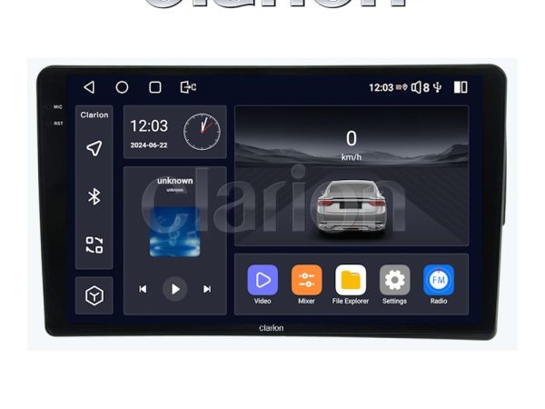 CLARION GL75198 Οθόνη OEM Multimedia Αυτοκινήτου για Fiat 500 2017 > (CarPlay/AndroidAuto/BT/GPS/WIFI/GPRS)