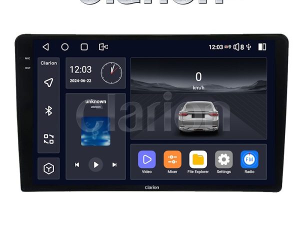 CLARION GL75202 Οθόνη OEM Multimedia Αυτοκινήτου για Jeep 2007> (CarPlay/AndroidAuto/BT/GPS/WIFI/GPRS)