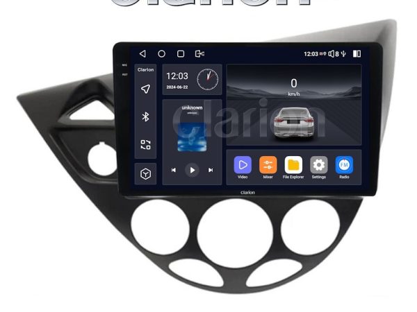 CLARION GL75236 Οθόνη OEM Multimedia Αυτοκινήτου για Ford Focus 1998 > 2004 (CarPlay/AndroidAuto/BT/GPS/WIFI/GPRS)
