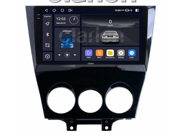 CLARION GL75301 Οθόνη OEM Multimedia Αυτοκινήτου για Mazda RX8 2001>2008 (CarPlay/AndroidAuto/BT/GPS/WIFI/GPRS)