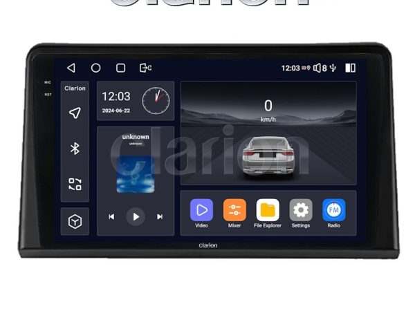 CLARION GL75326 Οθόνη OEM Multimedia Αυτοκινήτου για Renault Express 2023 > (CarPlay/AndroidAuto/BT/GPS/WIFI/GPRS)